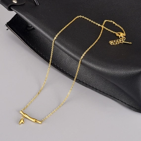 Wholesale Bamboo Titanium Steel Necklaces