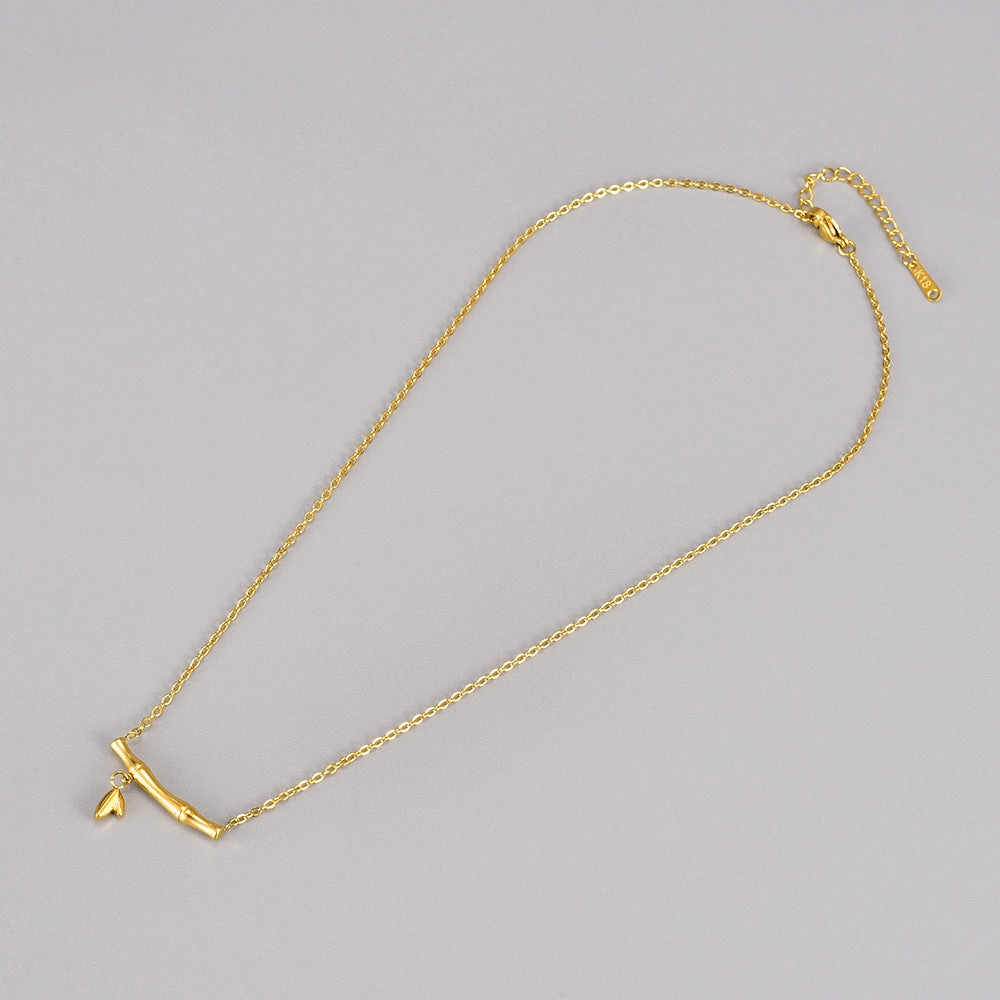 Wholesale Bamboo Titanium Steel Necklaces