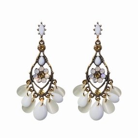 Wholesale Baroque Resort Vintage Alloy Earrings