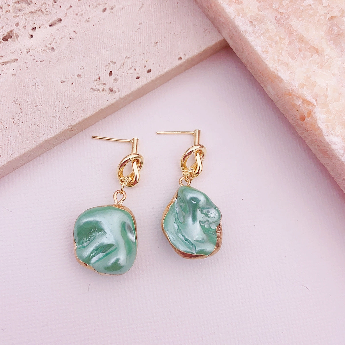 Wholesale Baroque Special Shape Pearl Earrings