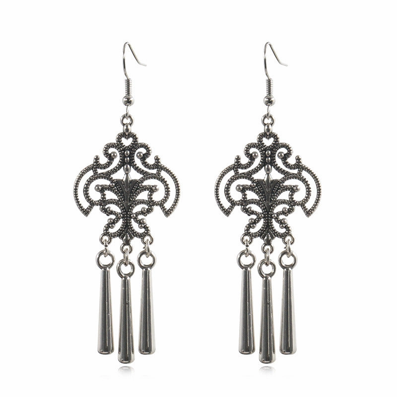 Wholesale Baroque Vintage Alloy Earrings