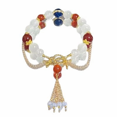 Wholesale Beaded Dunhuang Ancient Wind Tassel Bracelet