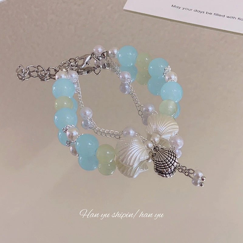 Wholesale Beaded Dunhuang Ancient Wind Tassel Bracelet