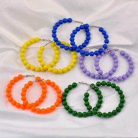 Wholesale Beads Acrylic Earrings
