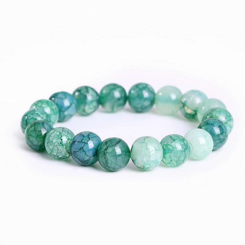 Wholesale Blossom Crystal Crackle Glass Bracelet