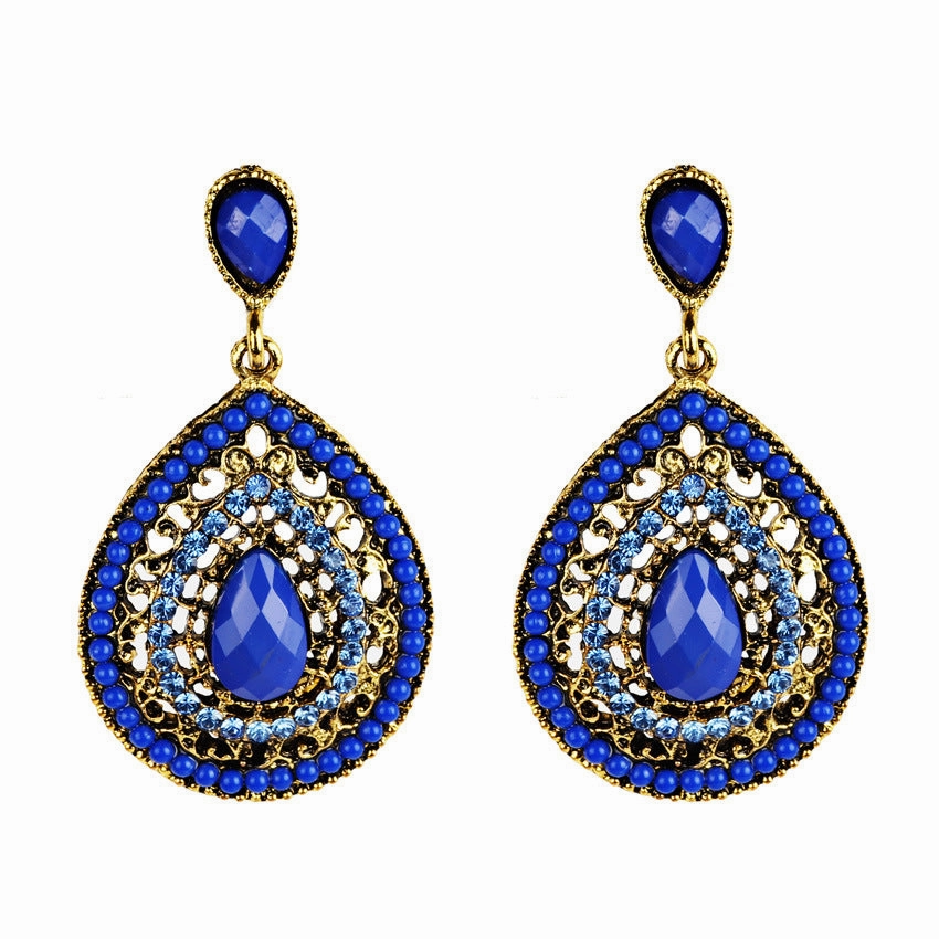 Wholesale Bohemia Drops Alloy Earrings