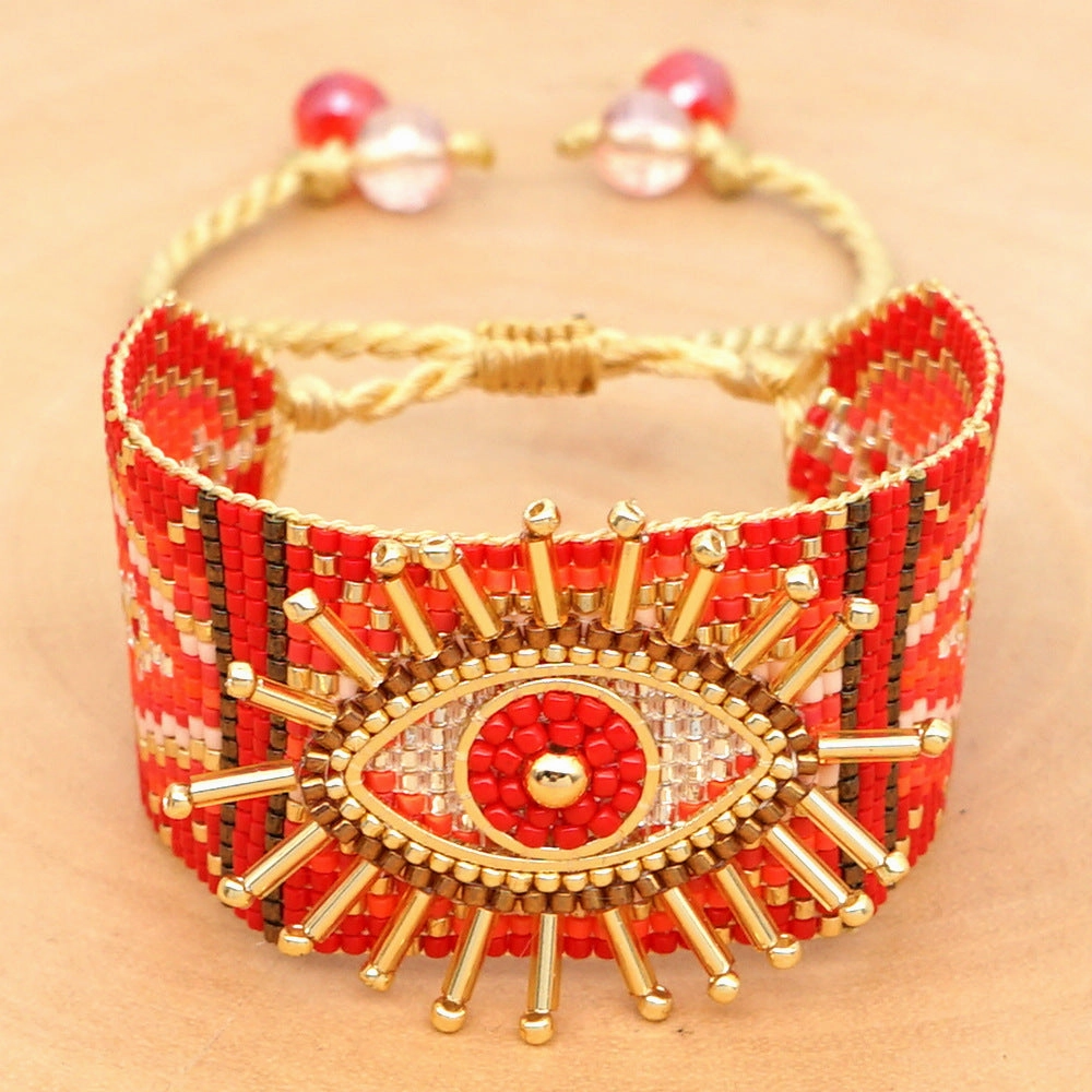 Wholesale Bohemian Beads Glass Bracelet
