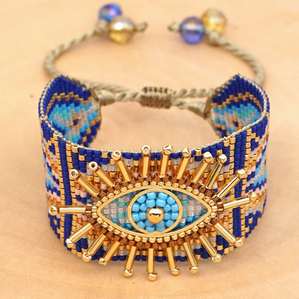 Wholesale Bohemian Beads Glass Bracelet