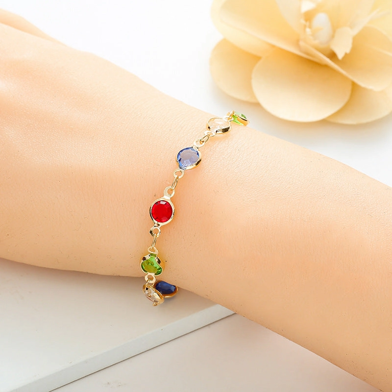 Wholesale Bohemian Color Alloy Bracelet