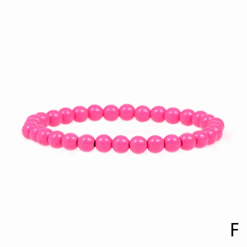 Wholesale Bohemian Color Spray Painted Copper Bracelet