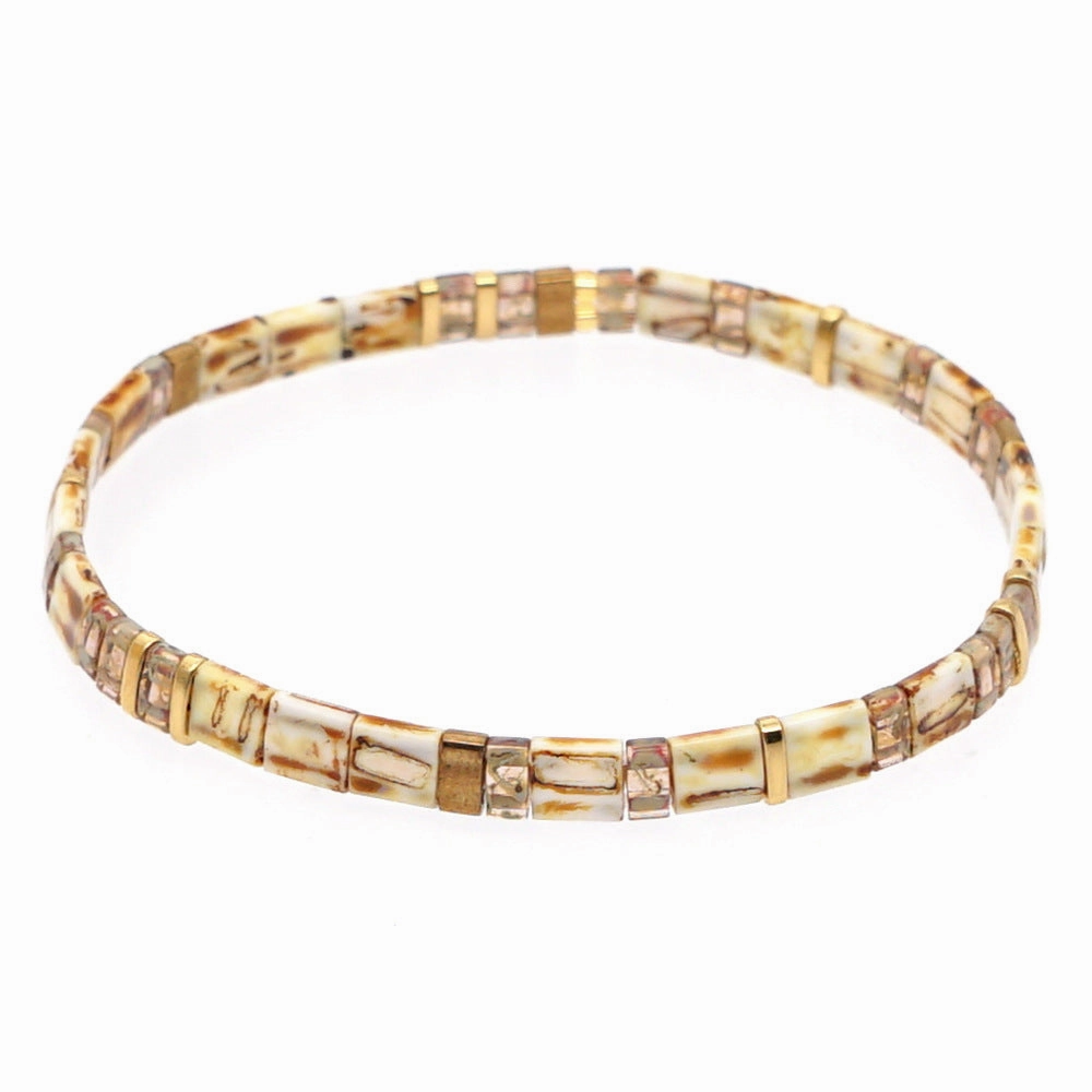 Wholesale Bohemian Couples Tila Beads Bracelet