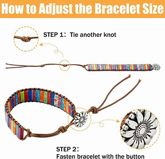 Wholesale Bohemian Creative Emperor Stone Bracelets