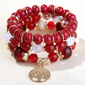 Wholesale Bohemian Ethnic Colorblock Alloy Bracelet