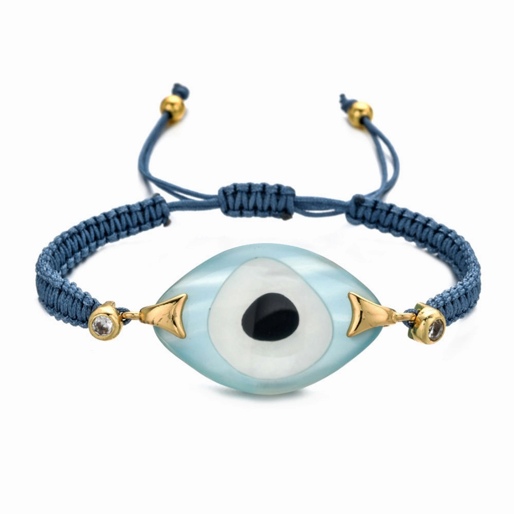 Wholesale Bohemian Ethnic Evil Eye Glass Bracelet