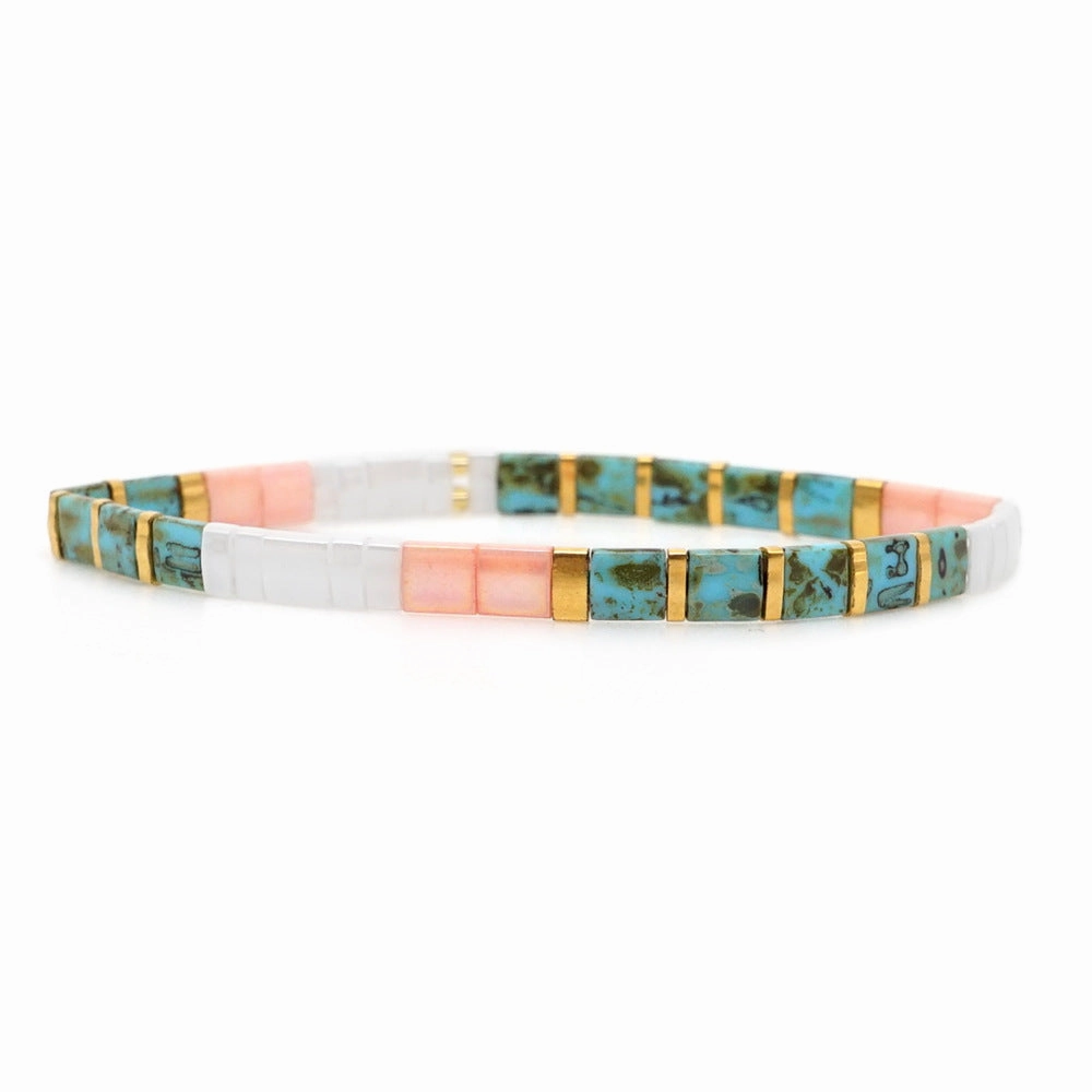 Wholesale Bohemian Ethnic Glass Bracelet
