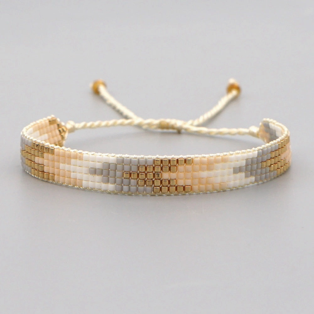 Wholesale Bohemian Ethnic Glass Bracelet