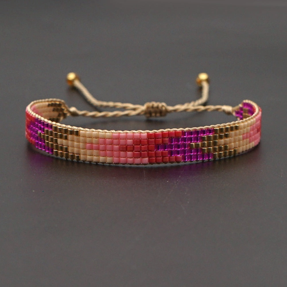 Wholesale Bohemian Ethnic Glass Bracelet