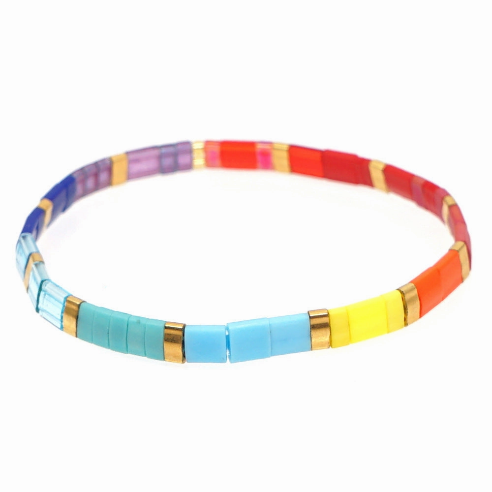 Wholesale Bohemian Ethnic Glass Bracelet