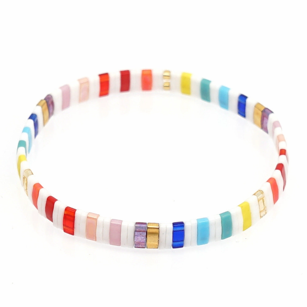 Wholesale Bohemian Ethnic Glass Bracelet