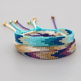 Wholesale Bohemian Ethnic Glass Bracelet