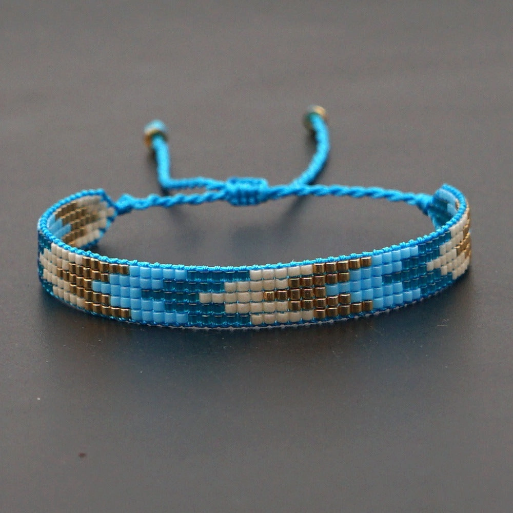 Wholesale Bohemian Ethnic Glass Bracelet