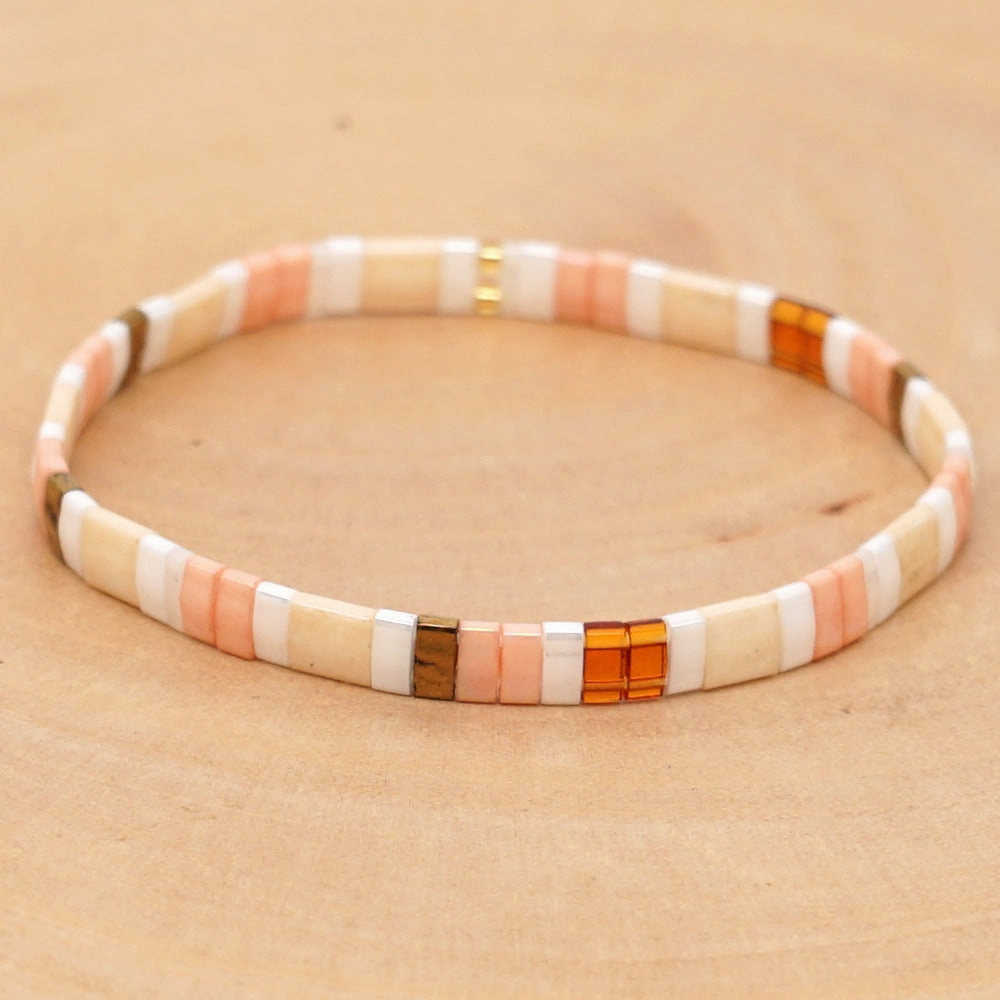 Wholesale Bohemian Ethnic Glass Bracelet