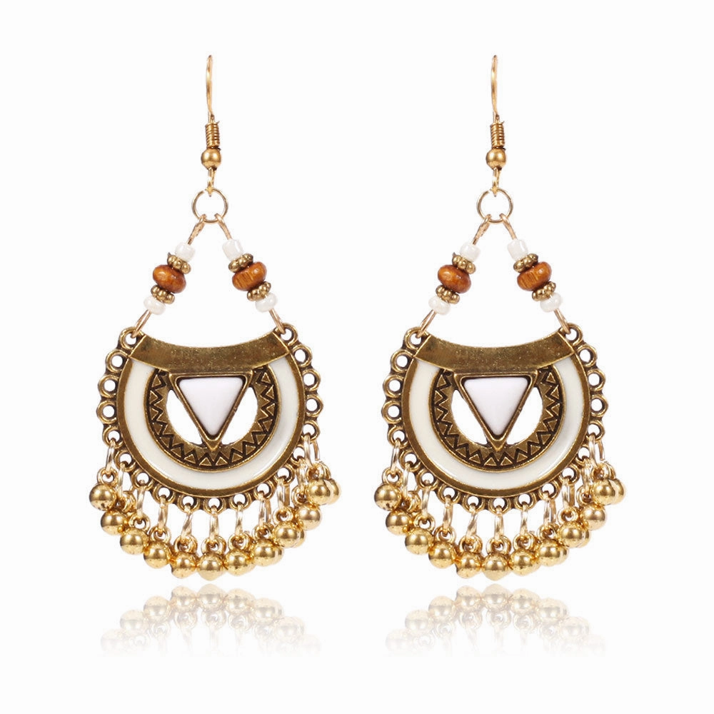 Wholesale Bohemian Ethnic Style Alloy Earrings