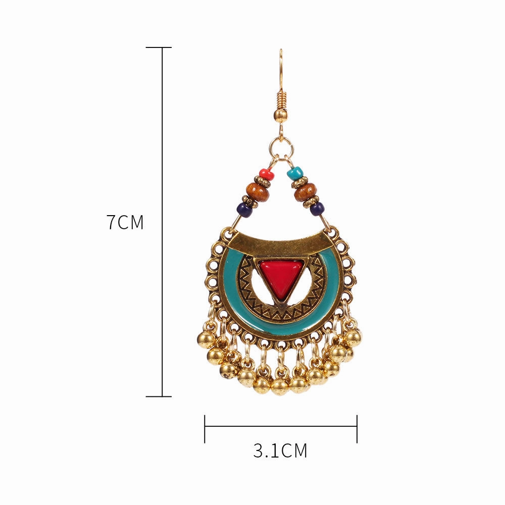 Wholesale Bohemian Ethnic Style Alloy Earrings