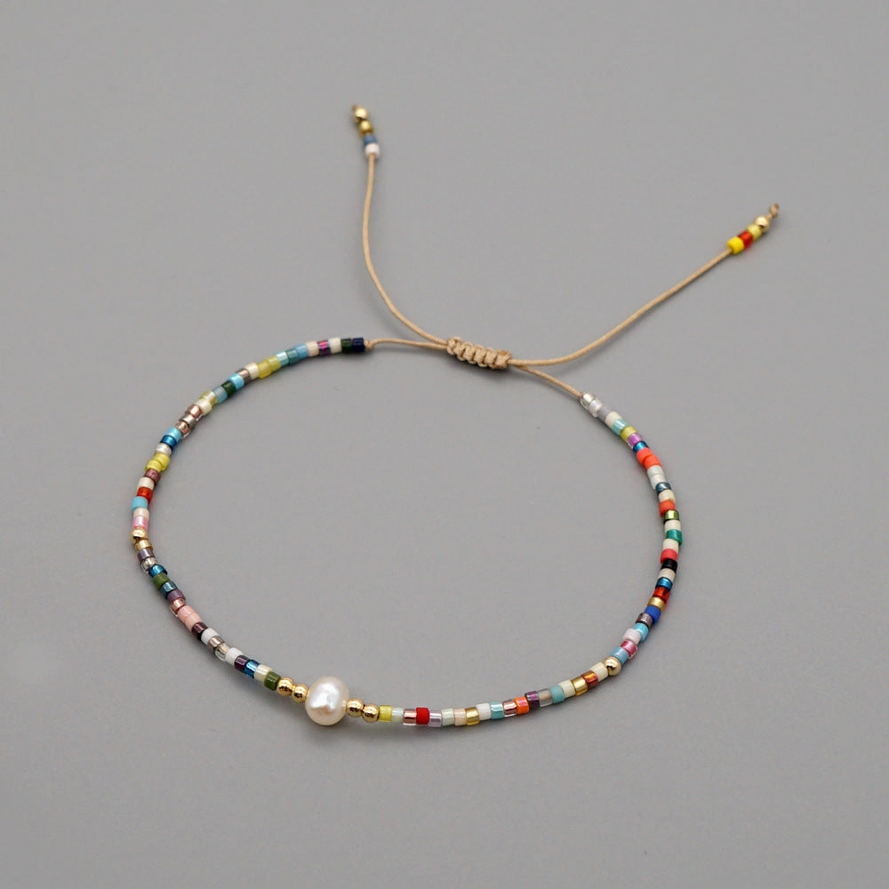 Wholesale Bohemian Freshwater Pearl Shell Bracelet