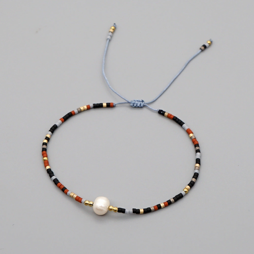 Wholesale Bohemian Freshwater Pearl Shell Bracelet