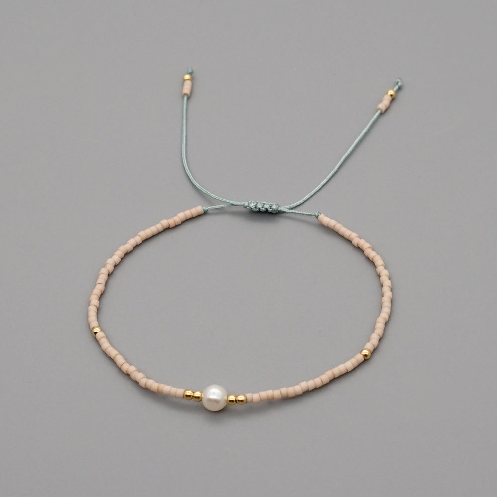 Wholesale Bohemian Freshwater Pearl Shell Bracelet