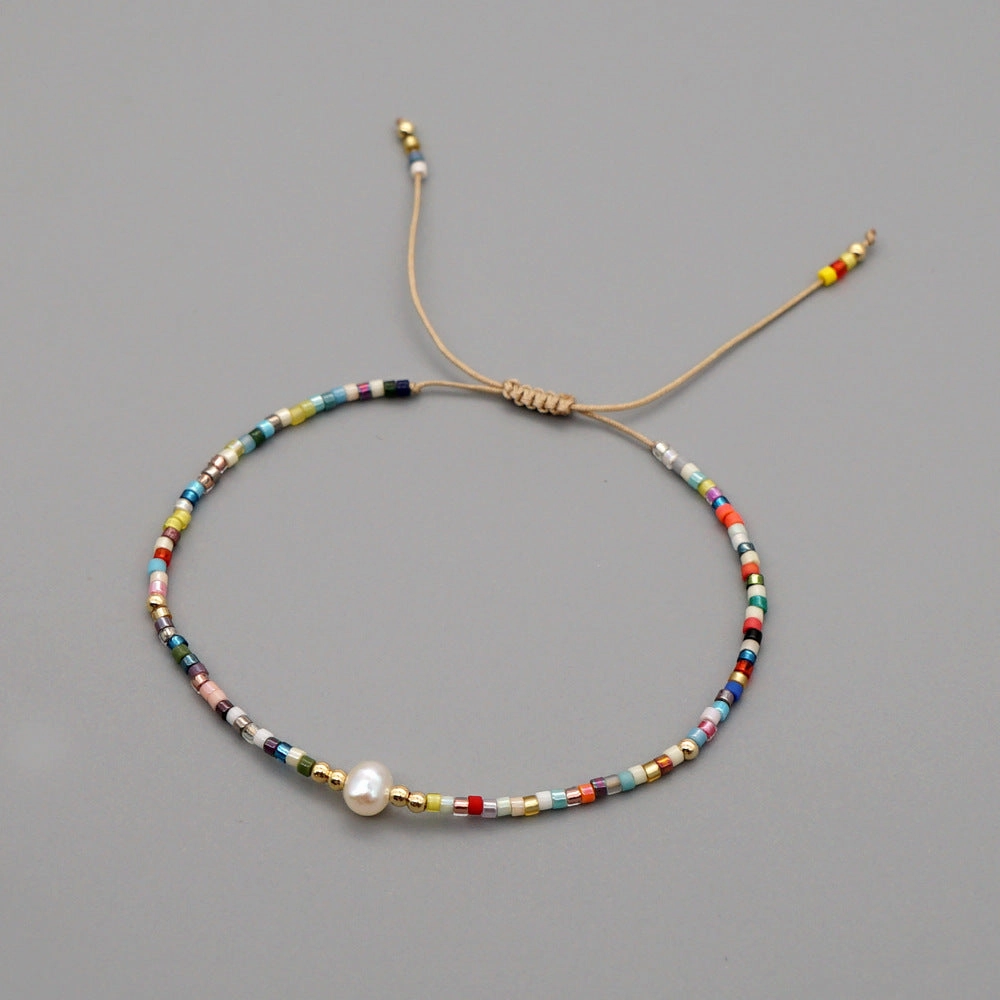 Wholesale Bohemian Freshwater Pearl Shell Bracelet