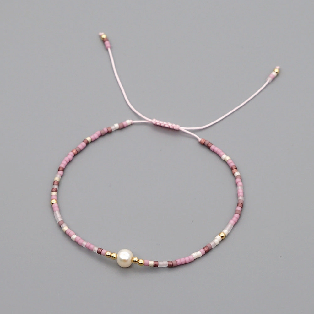 Wholesale Bohemian Freshwater Pearl Shell Bracelet