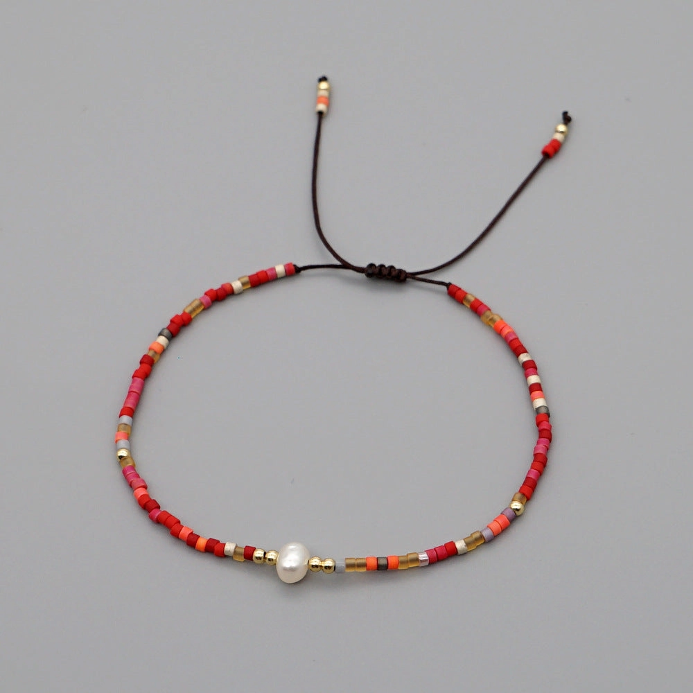 Wholesale Bohemian Freshwater Pearl Shell Bracelet