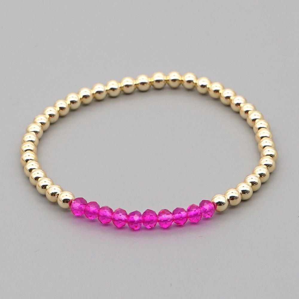 Wholesale Bohemian Gold Fastener Beads Bracelet