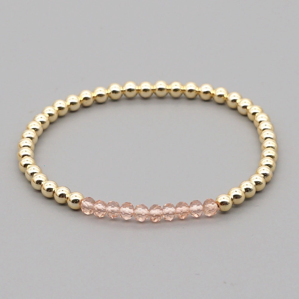 Wholesale Bohemian Gold Fastener Beads Bracelet