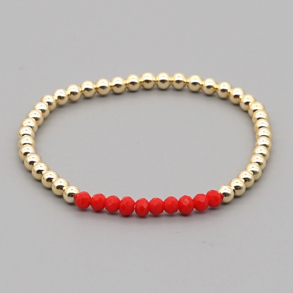 Wholesale Bohemian Gold Fastener Beads Bracelet