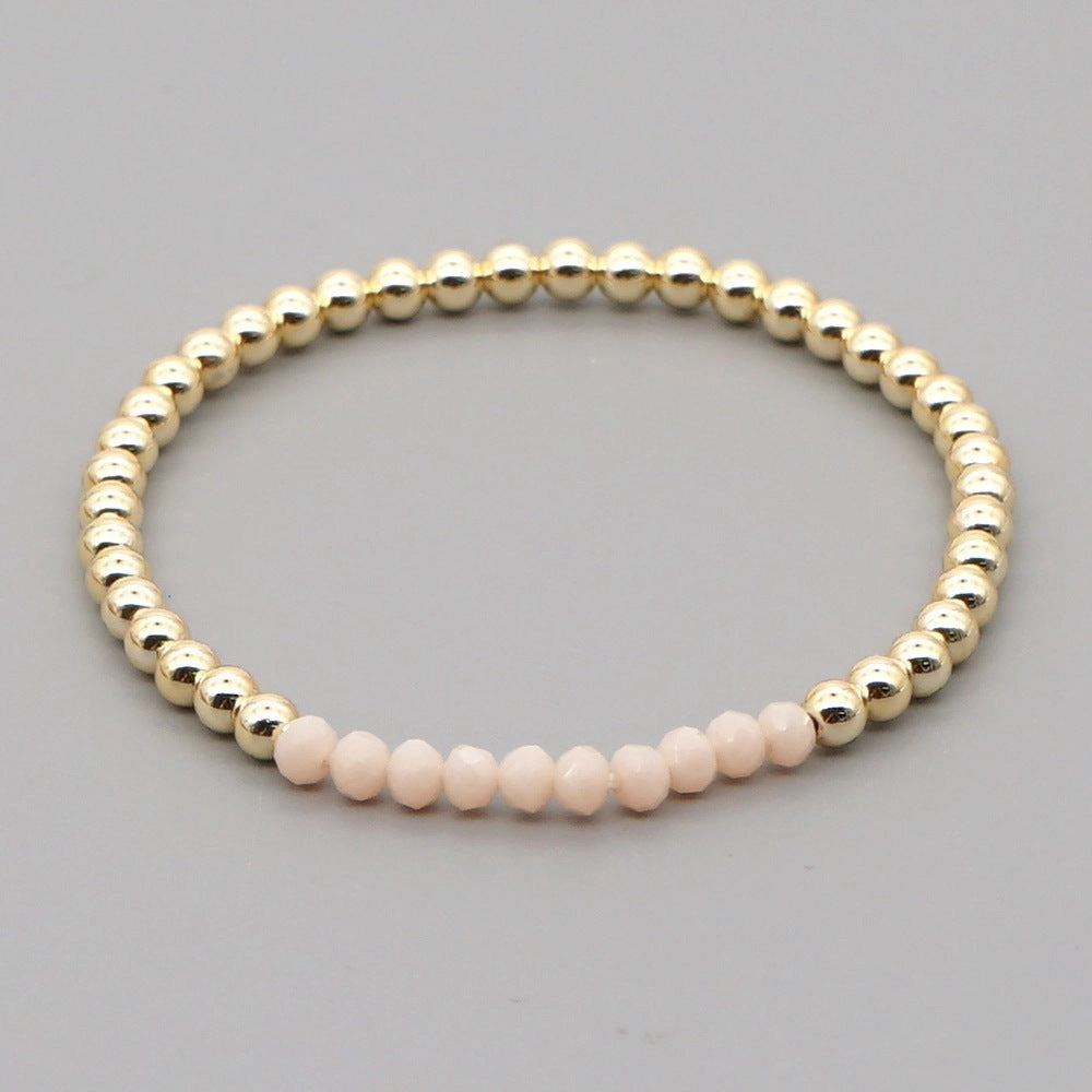 Wholesale Bohemian Gold Fastener Beads Bracelet
