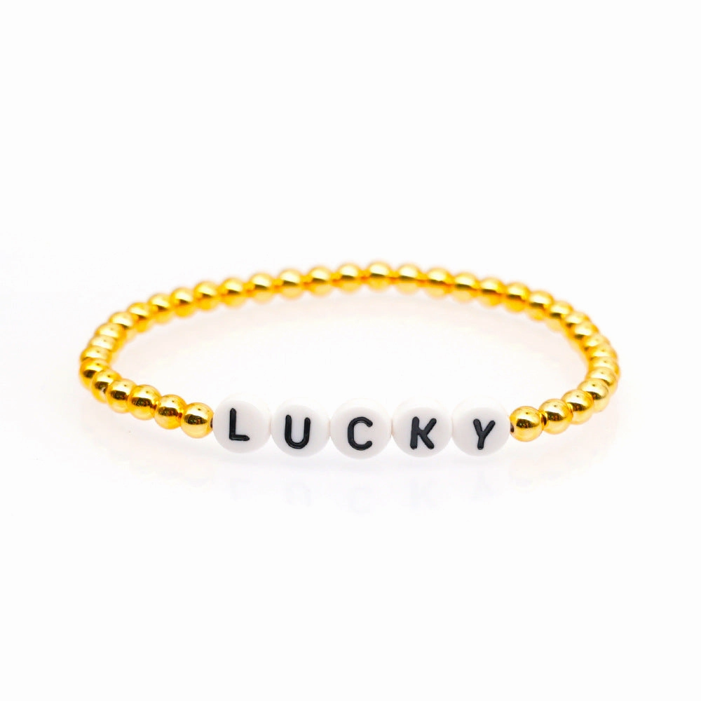 Wholesale Bohemian Gold Plated Acrylic Bracelet