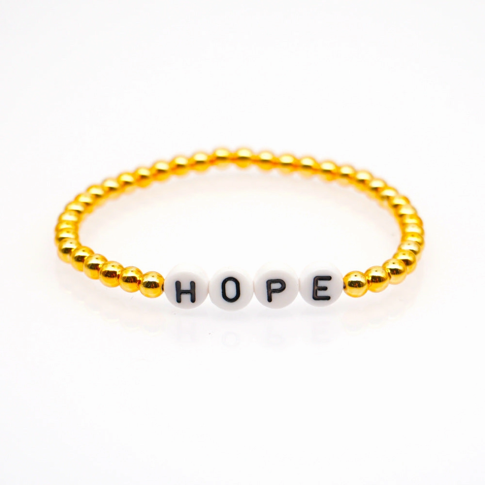 Wholesale Bohemian Gold Plated Acrylic Bracelet