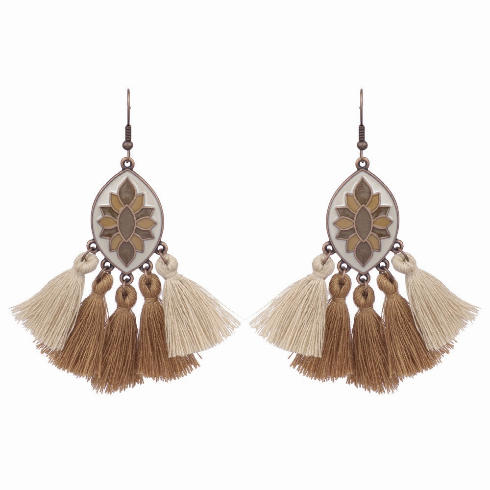 Wholesale Bohemian Hand Made Alloy Earrings