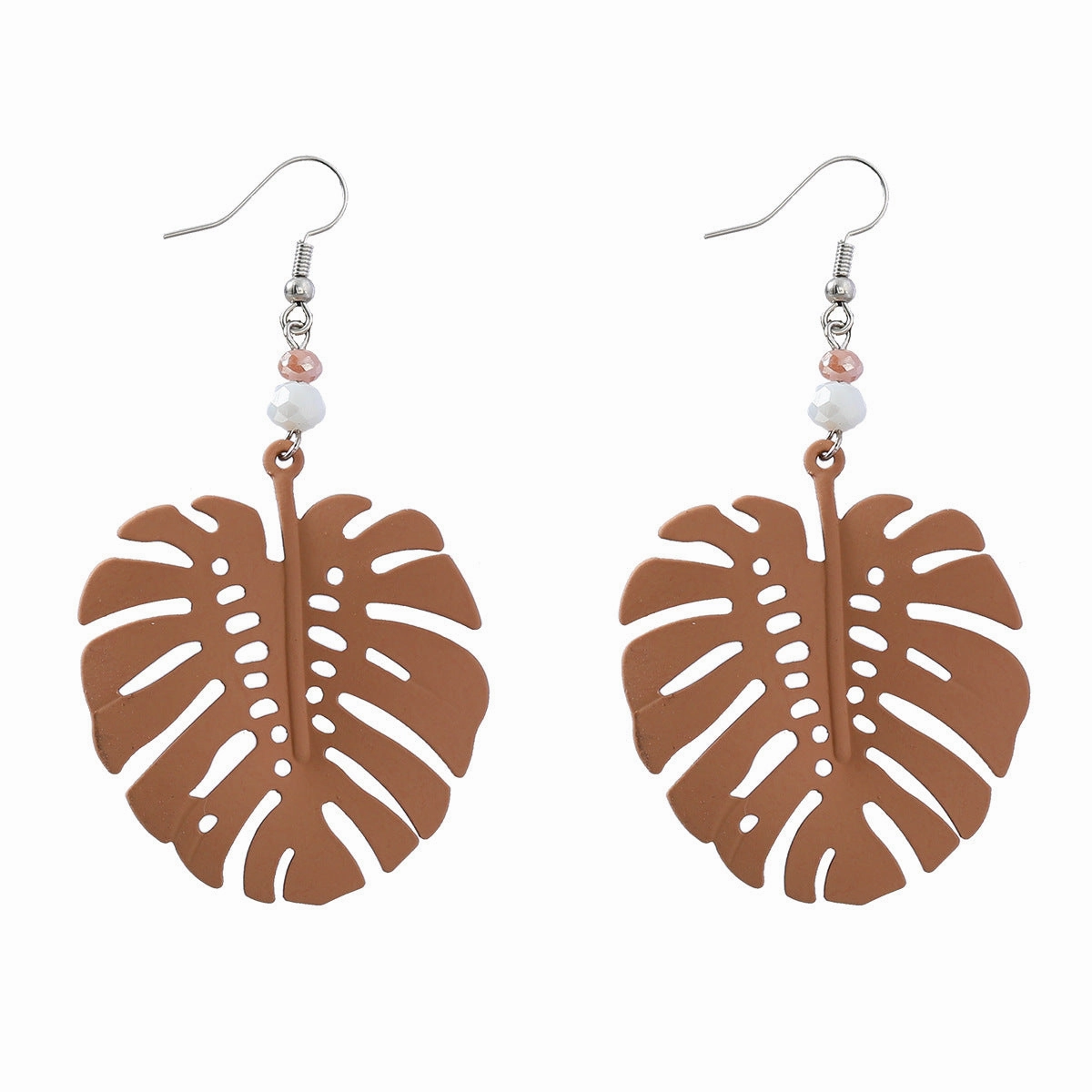 Wholesale Bohemian Leaf Alloy Earrings