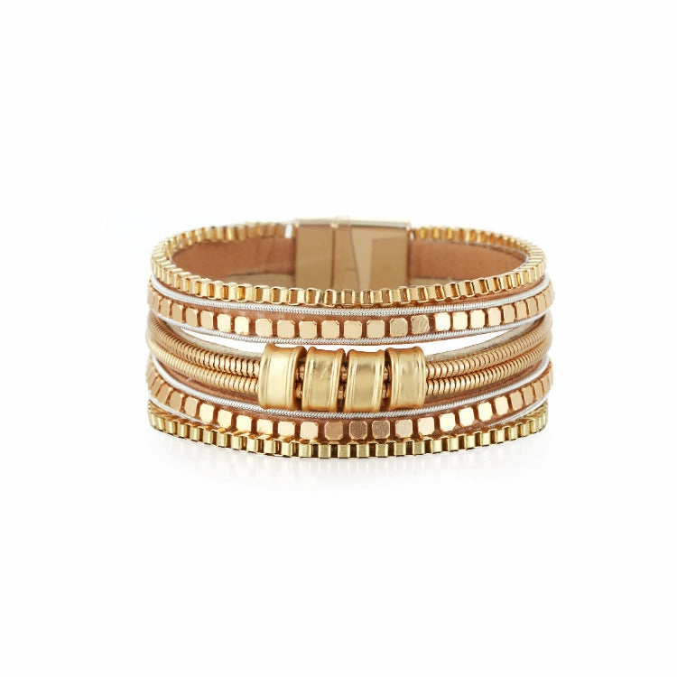 Wholesale Bohemian Multi-layer Leather Bracelet