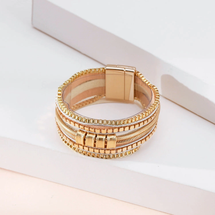 Wholesale Bohemian Multi-layer Leather Bracelet