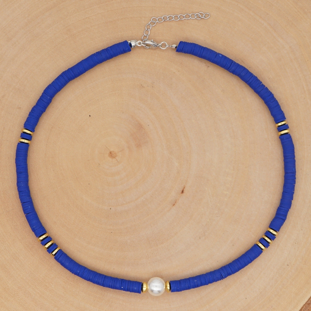 Wholesale Bohemian Polyfoam Pearl Necklace