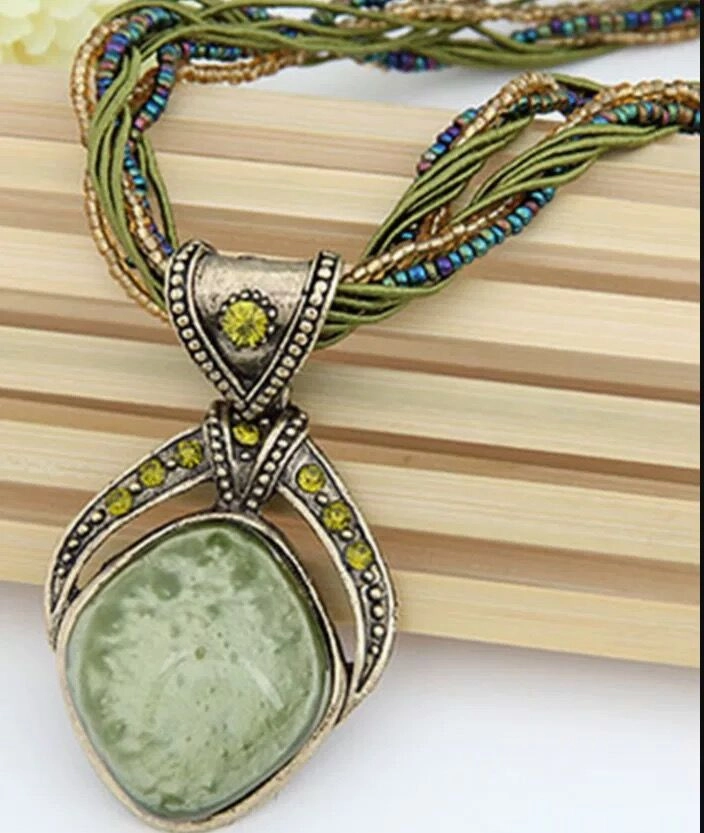 Wholesale Bohemian Retro Ethnic Style Alloy Necklace