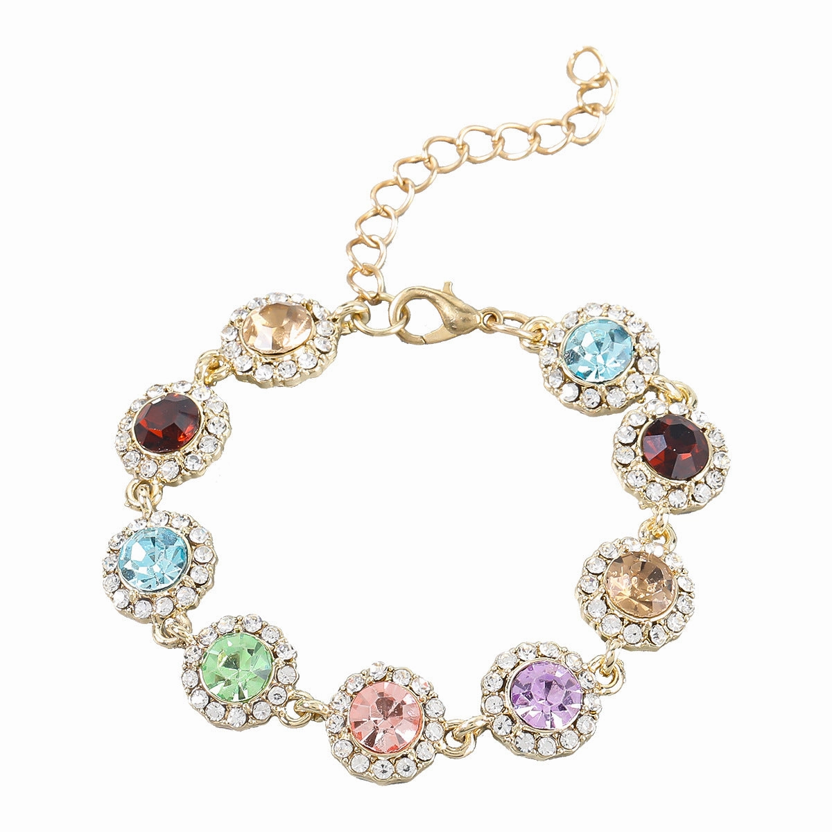 Wholesale Bohemian Rhinestone Alloy Bracelet