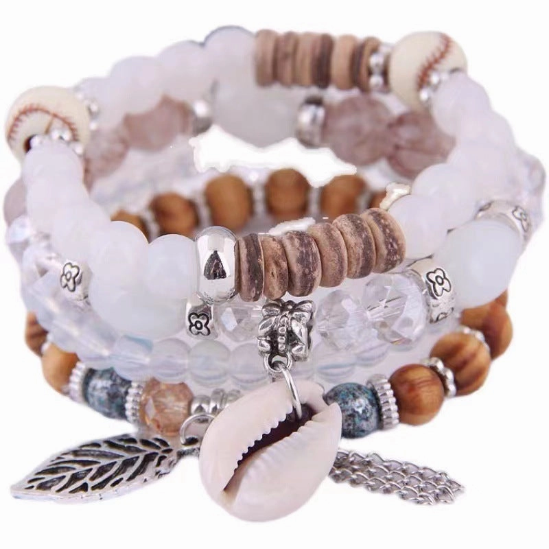 Wholesale Bohemian Shells Alloy Bracelet