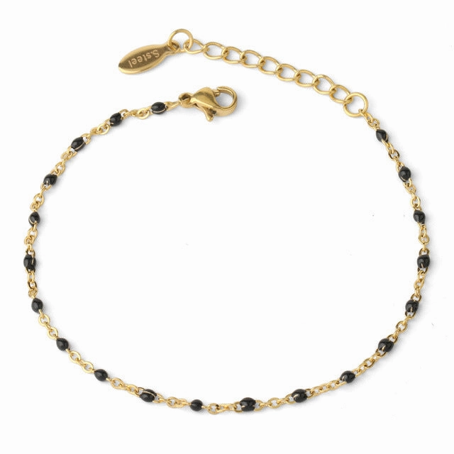 Wholesale Bohemian Simple Bracelet Titanium Steel