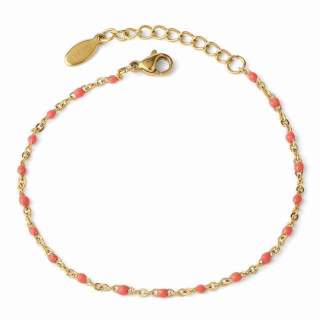Wholesale Bohemian Simple Bracelet Titanium Steel